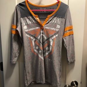 American fighter baseball tee